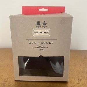 Tall faux fur cuff Hunter Boot socks